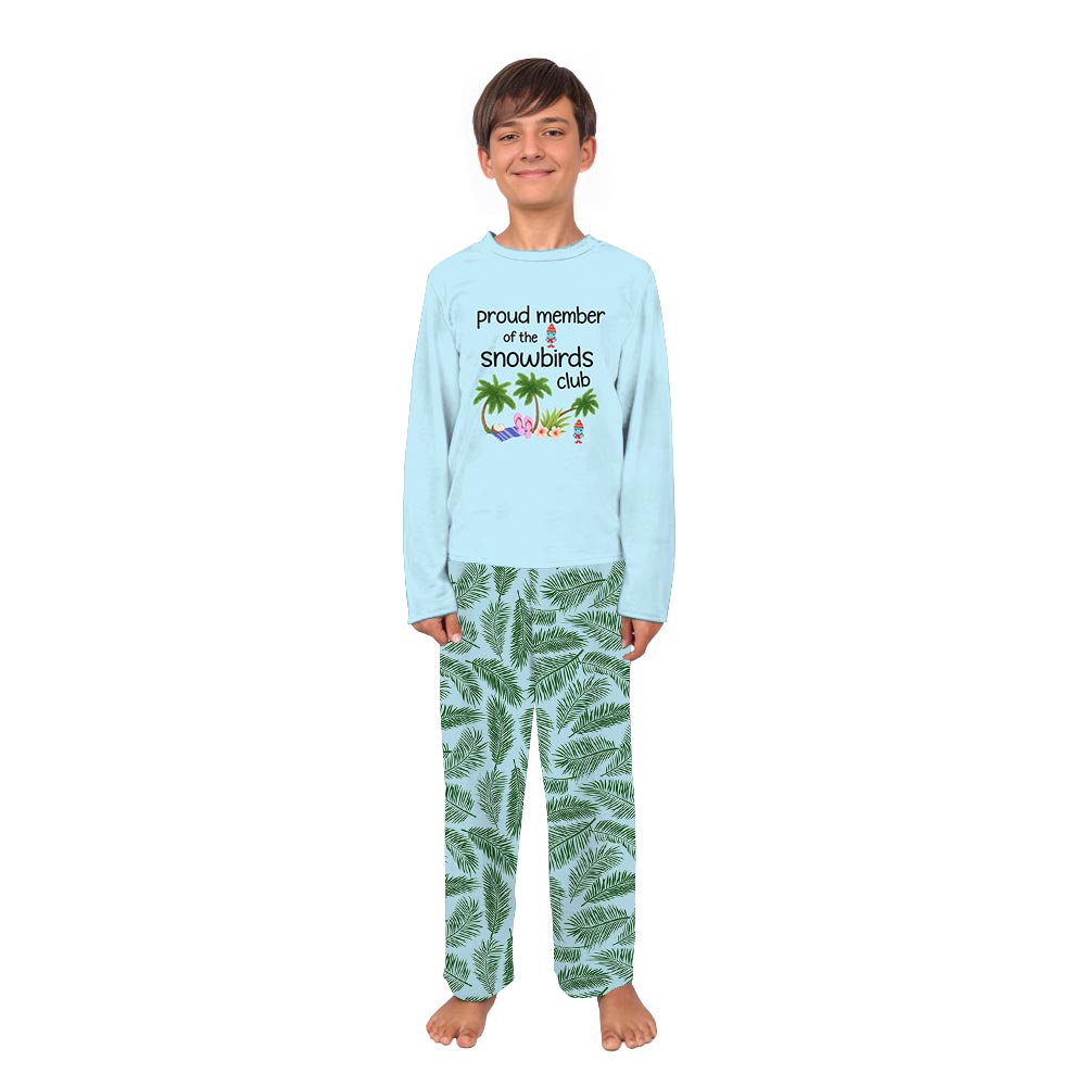 Fun Tropical Proud Member of the Snowbirds Family Jammies Fun Tropical Proud Member of the Snowbirds Family Jammies