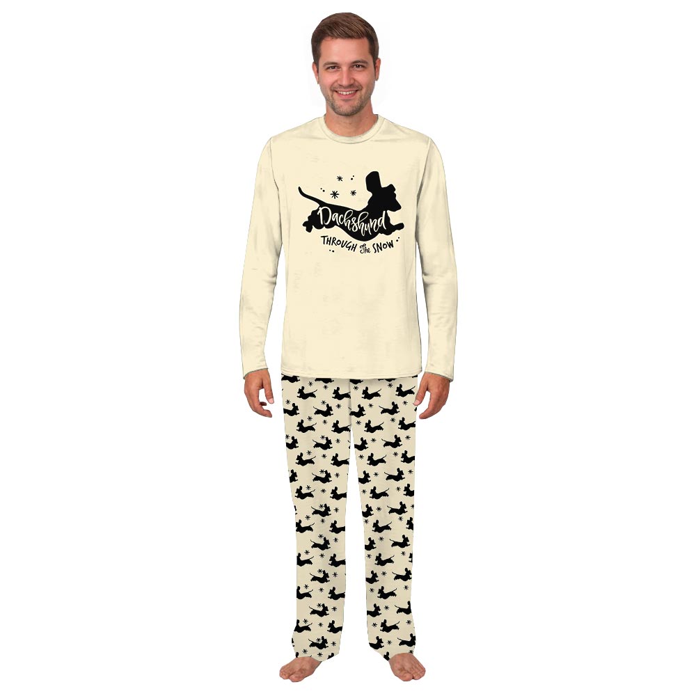 Dachshund Through The Snow Funny Dog Pajamas Family Dachshund Through The Snow Funny Dog Pajamas Family