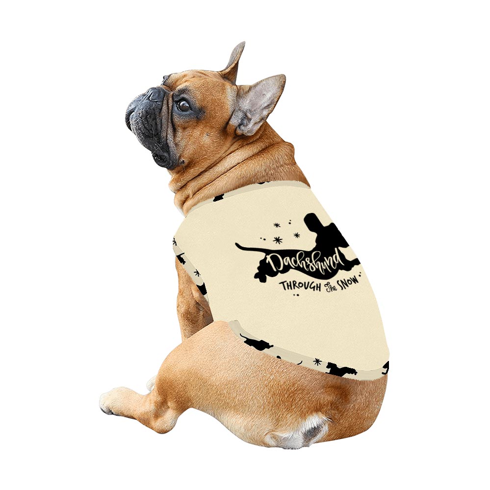 Dachshund Through The Snow Funny Dog Pajamas Family Dachshund Through The Snow Funny Dog Pajamas Family