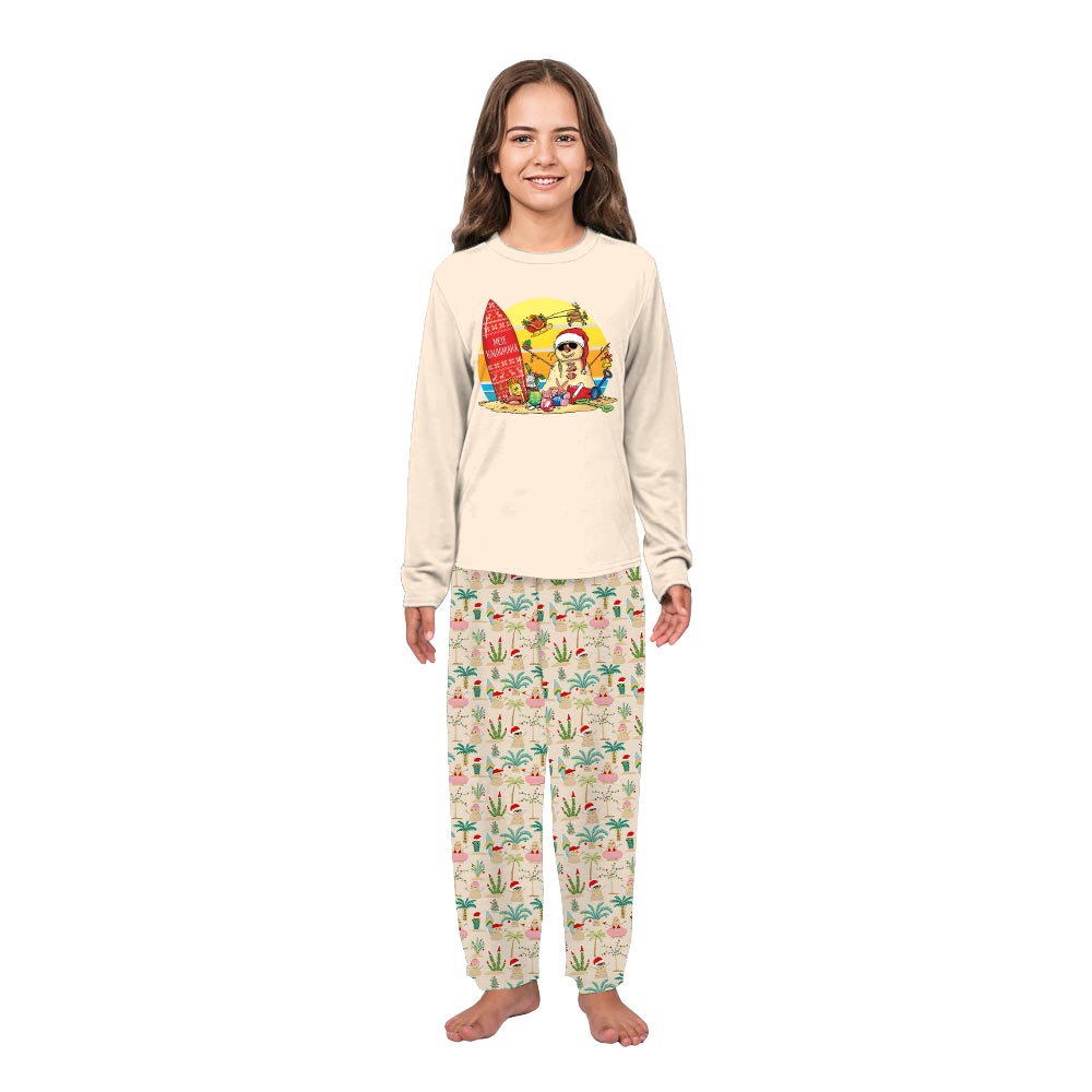 Mele Kalikimaka Snowman Christmas Matching PJs Family And Dog Mele Kalikimaka Snowman Christmas Matching PJs Family And Dog