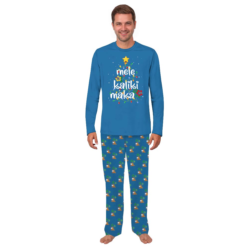Tropical Hawaiian Christmas Saying Matching PJs Family And Dog Tropical Hawaiian Christmas Saying Matching PJs Family And Dog