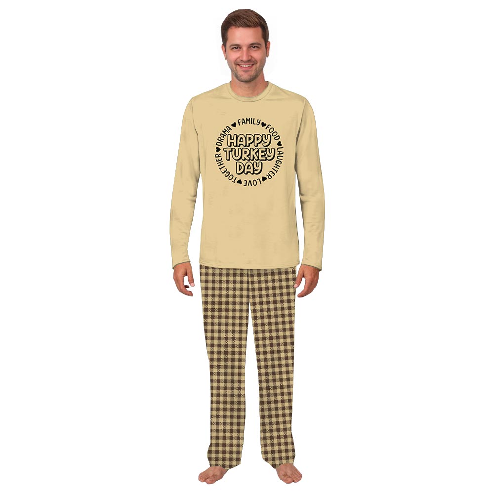 Thanksgiving Family Reunion Quote Holiday Pajamas Thanksgiving Family Reunion Quote Holiday Pajamas