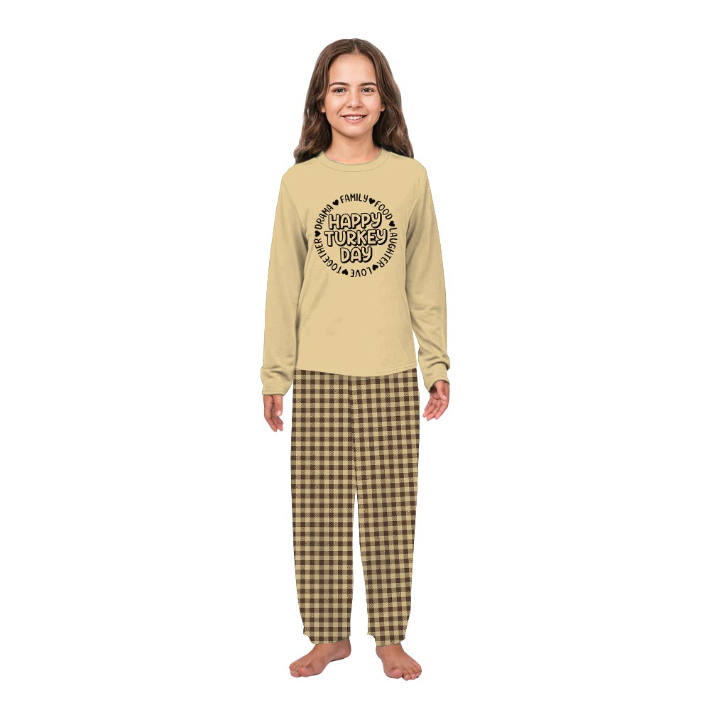 Thanksgiving Family Reunion Quote Holiday Pajamas Thanksgiving Family Reunion Quote Holiday Pajamas