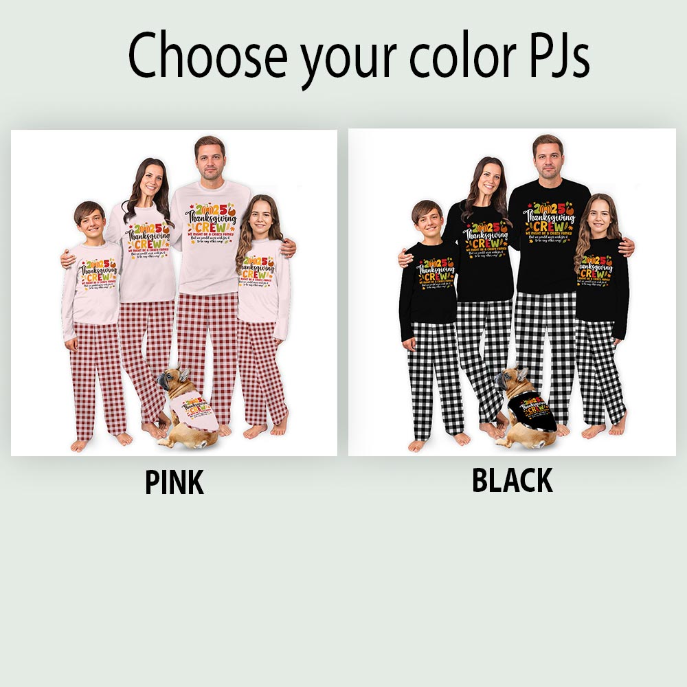 Thanksgiving Family Reunion Year Custom Holiday Pajamas Thanksgiving Family Reunion Year Custom Holiday Pajamas