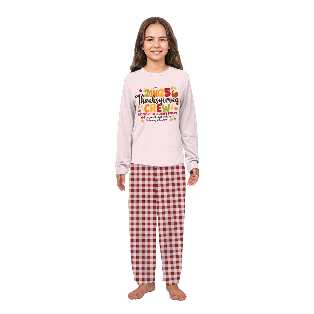 Thanksgiving Family Reunion Year Custom Holiday Pajamas Thanksgiving Family Reunion Year Custom Holiday Pajamas