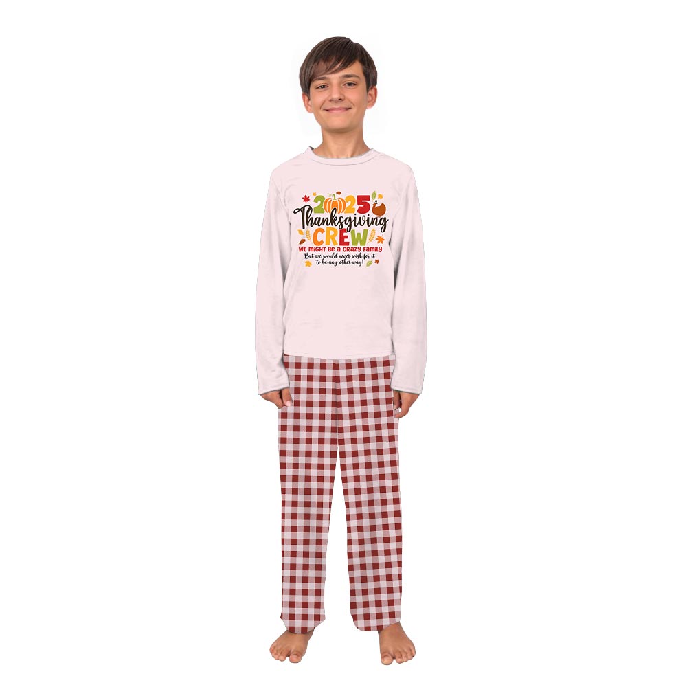 Thanksgiving Family Reunion Year Custom Holiday Pajamas Thanksgiving Family Reunion Year Custom Holiday Pajamas