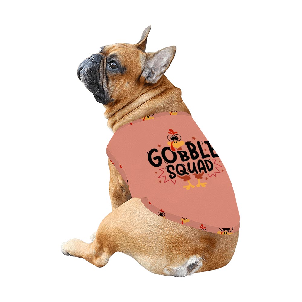 Gobble Squad Turkey Thanksgiving Matching PJs With Your Dog Gobble Squad Turkey Thanksgiving Matching PJs With Your Dog