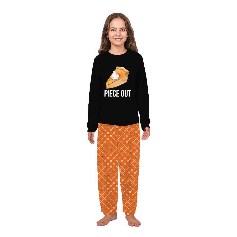 Thanksgiving Family Dinner Design Custom Family Pajama Sets Thanksgiving Family Dinner Design Custom Family Pajama Sets