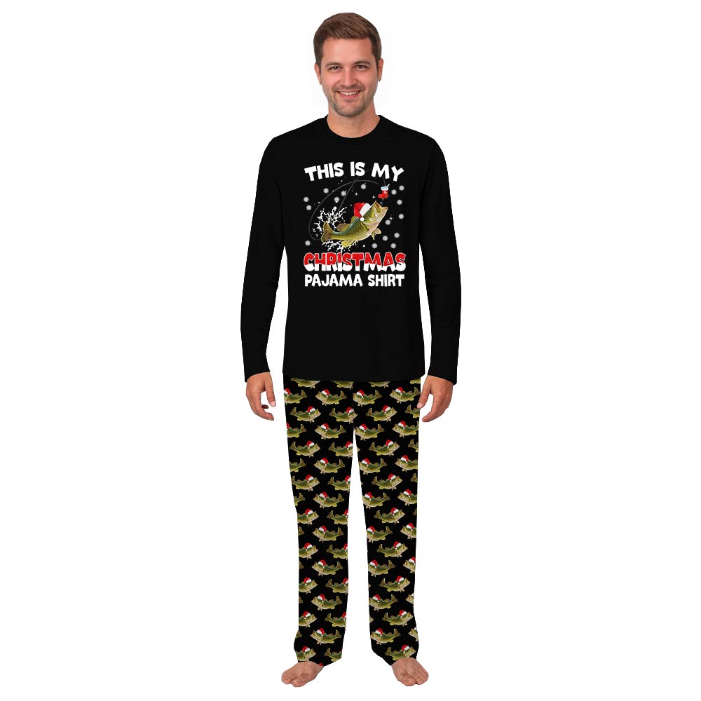 Festive Christmas Fish Matching Pjs Family And Dog Festive Christmas Fish Matching Pjs Family And Dog