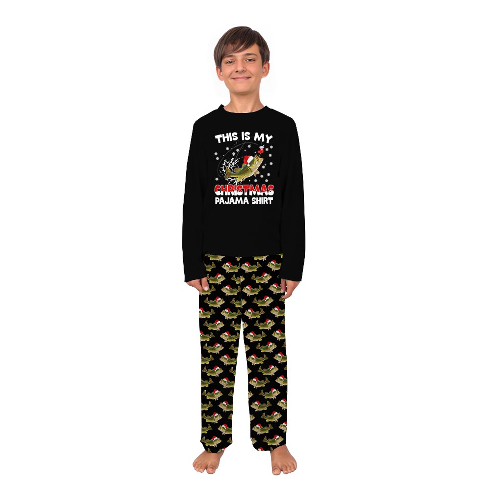 Festive Christmas Fish Matching Pjs Family And Dog Festive Christmas Fish Matching Pjs Family And Dog
