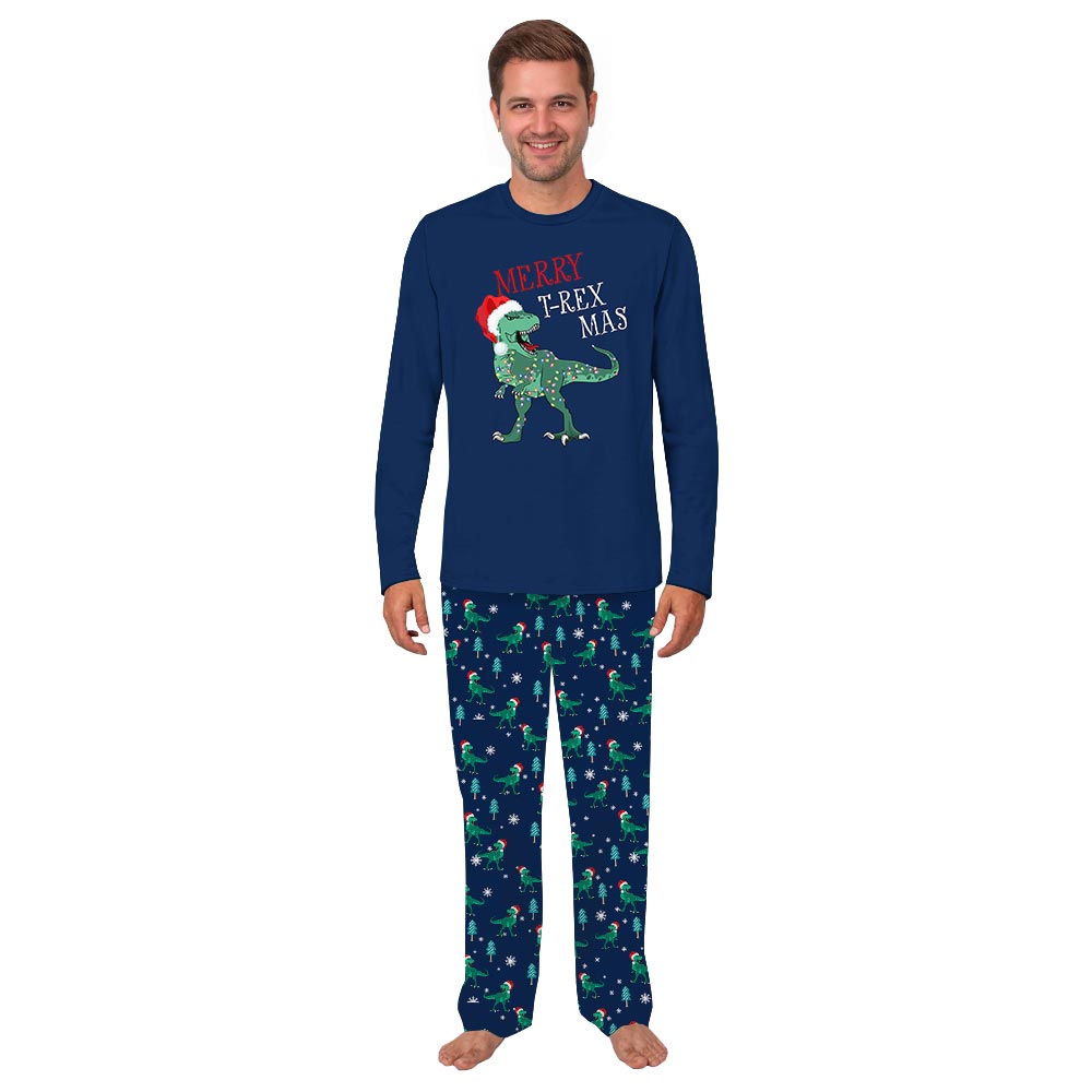 Merry T-Rex Mas Jammies For Your Families Dog Merry T-Rex Mas Jammies For Your Families Dog