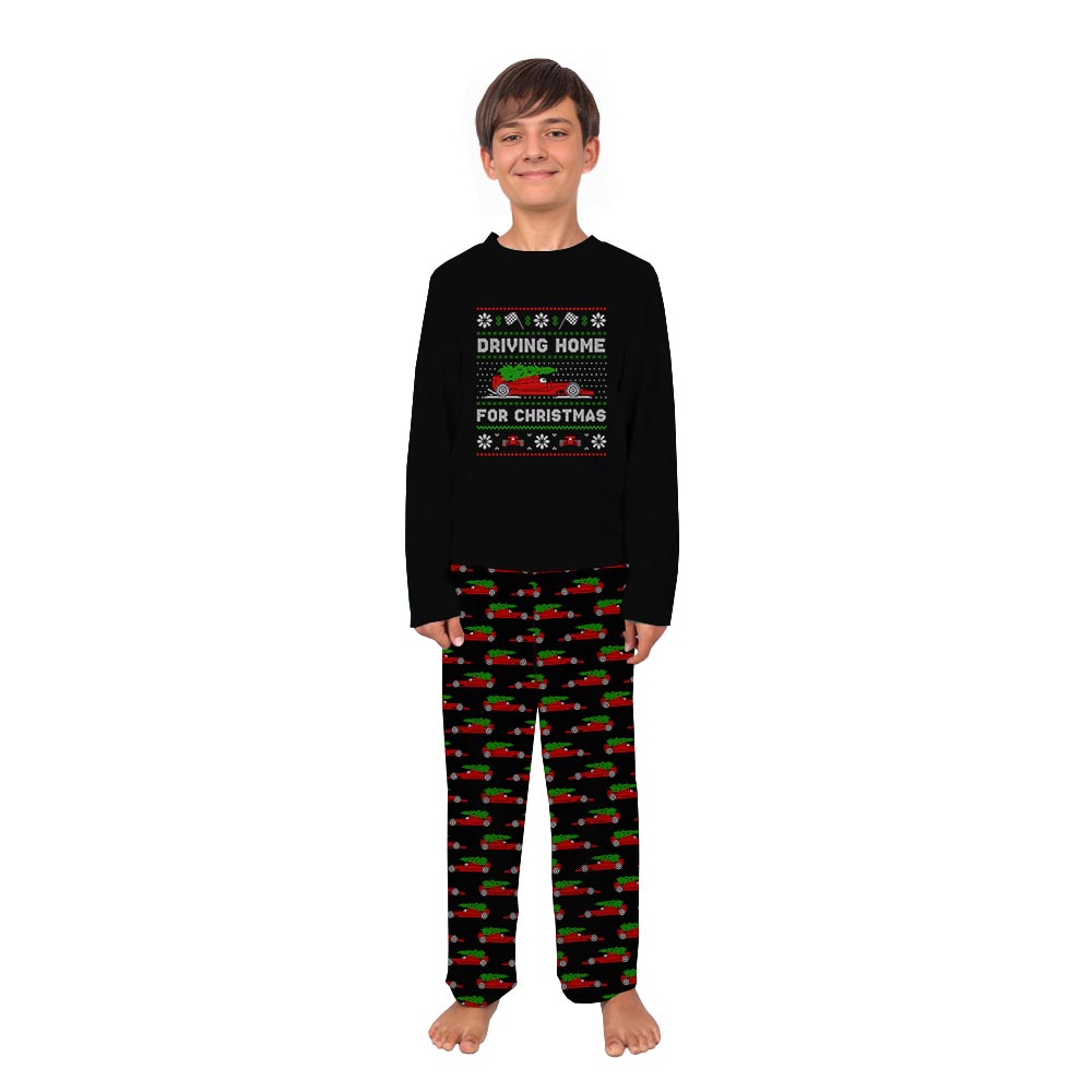 Driving Home for Christmas Matching Dog Pyjamas Driving Home for Christmas Matching Dog Pyjamas
