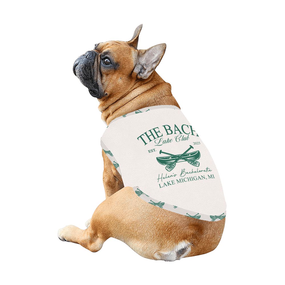 Bachelorette Custom Family Pajamas with The Bach Lake Theme