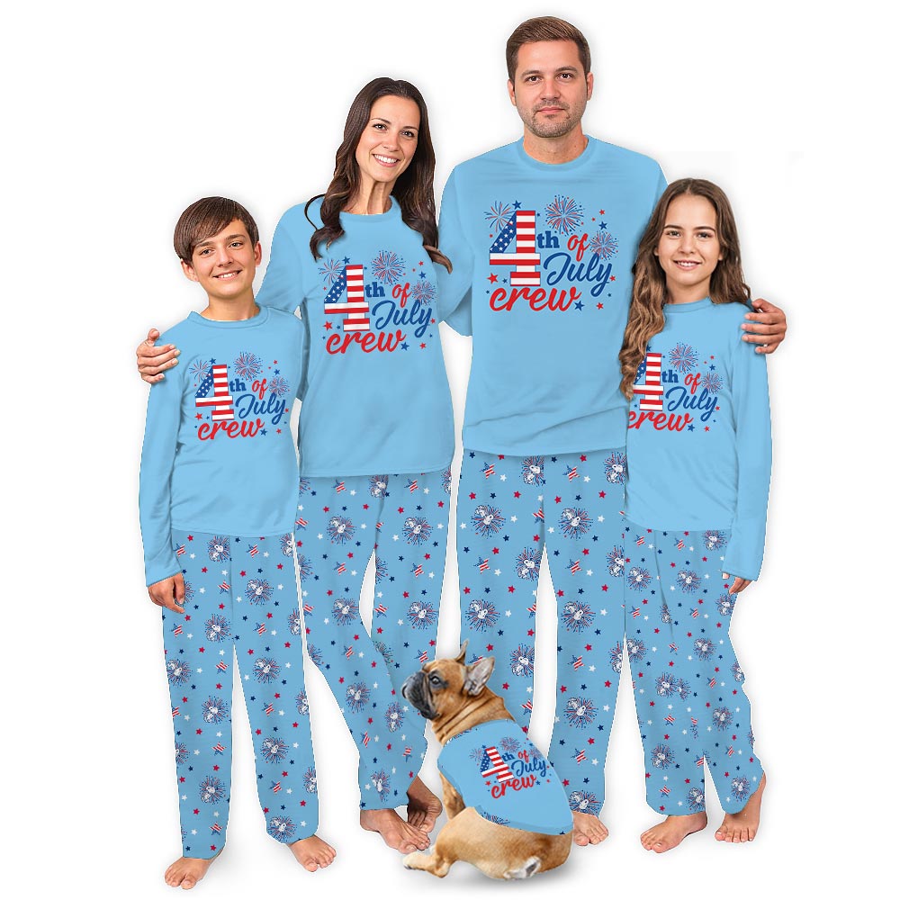 Festive Fireworks July Pjs For The Family And Dog Festive Fireworks July Pjs For The Family And Dog