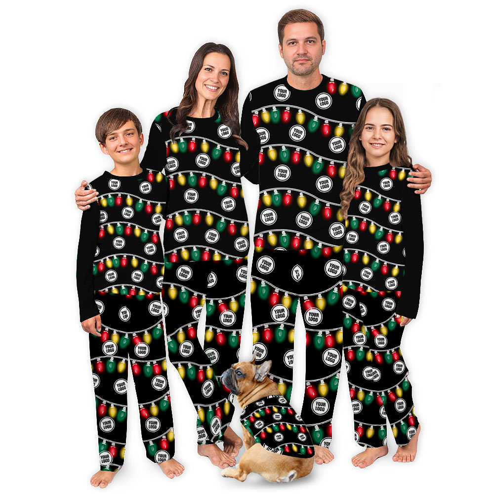 Custom Pajamas With Logo With Extended Size Custom Pajamas With Logo With Extended Size