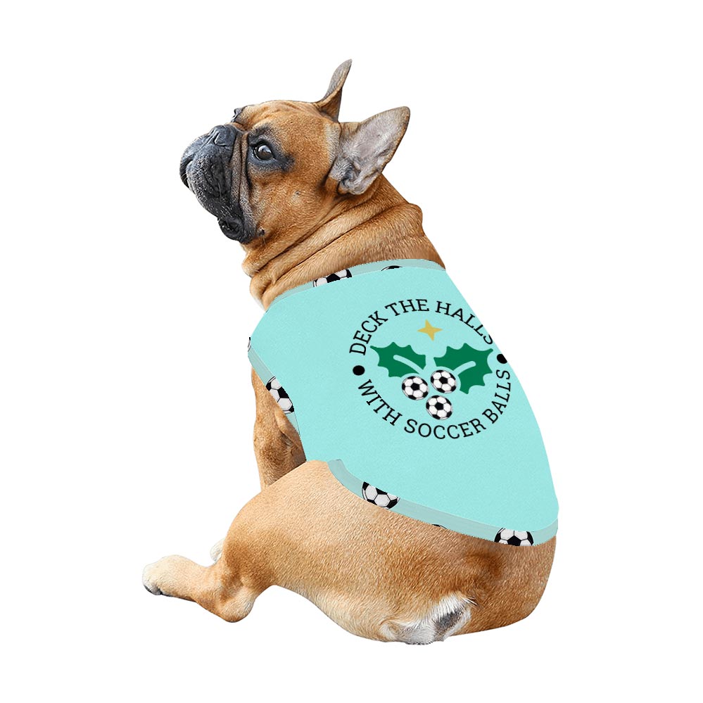 Deck The Halls Soccer Pajamas Family And Dog Deck The Halls Soccer Pajamas Family And Dog