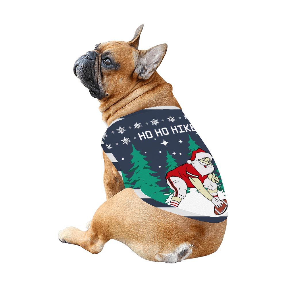 Santa Playing Football Matching Pjs With Your Dog Santa Playing Football Matching Pjs With Your Dog