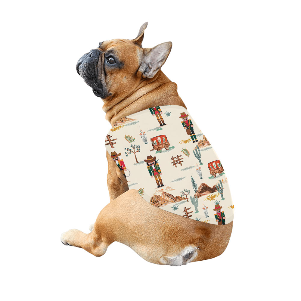 New Personalized Cowboy Nutcracker Christmas Pajamas Matching Dog New Personalized Cowboy Nutcracker Christmas Pajamas Matching Dog