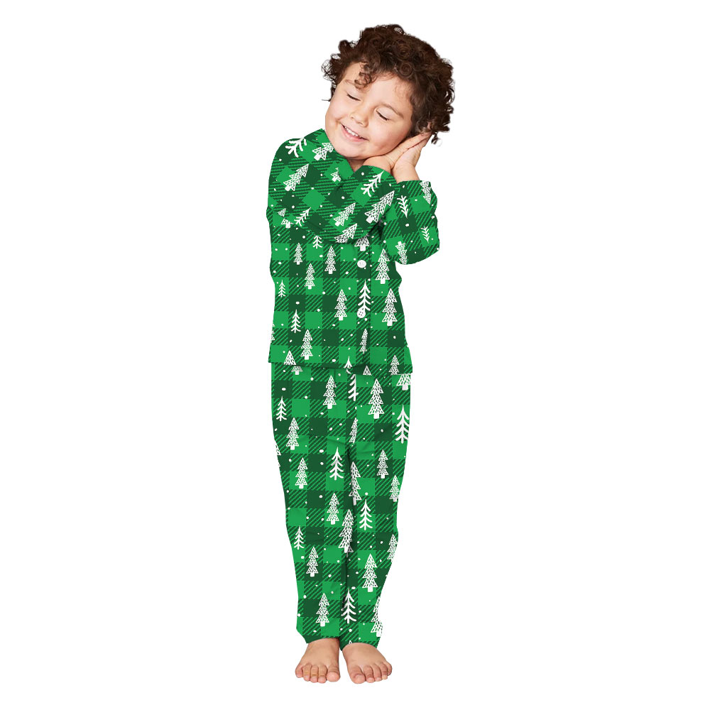 Festive Christmas Tree Personalized Christmas Pajamas Festive Christmas Tree Personalized Christmas Pajamas