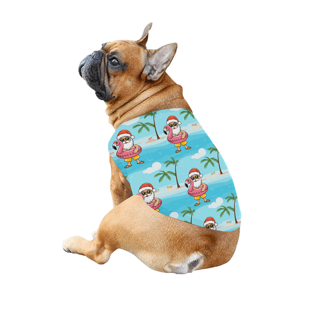 Funny Summer Santa Family Christmas Pajamas Funny Summer Santa Family Christmas Pajamas