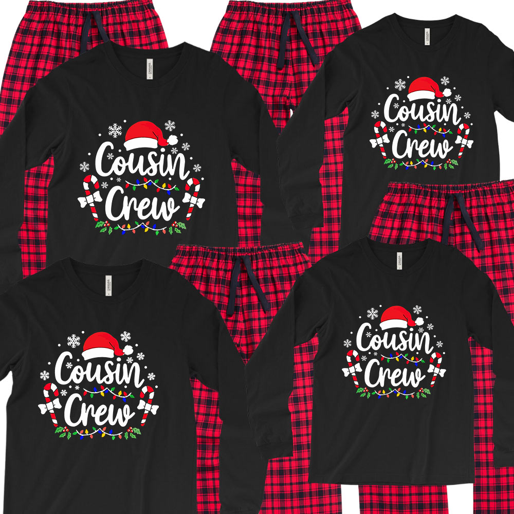 Cousin Crew Matching Cotton Family Christmas Pajamas Cousin Crew Matching Cotton Family Christmas Pajamas