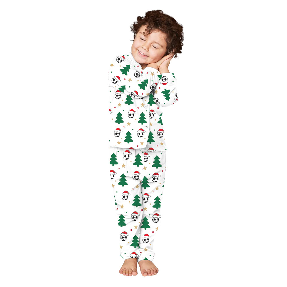 Funny White Christmas Soccer Pajamas Funny White Christmas Soccer Pajamas