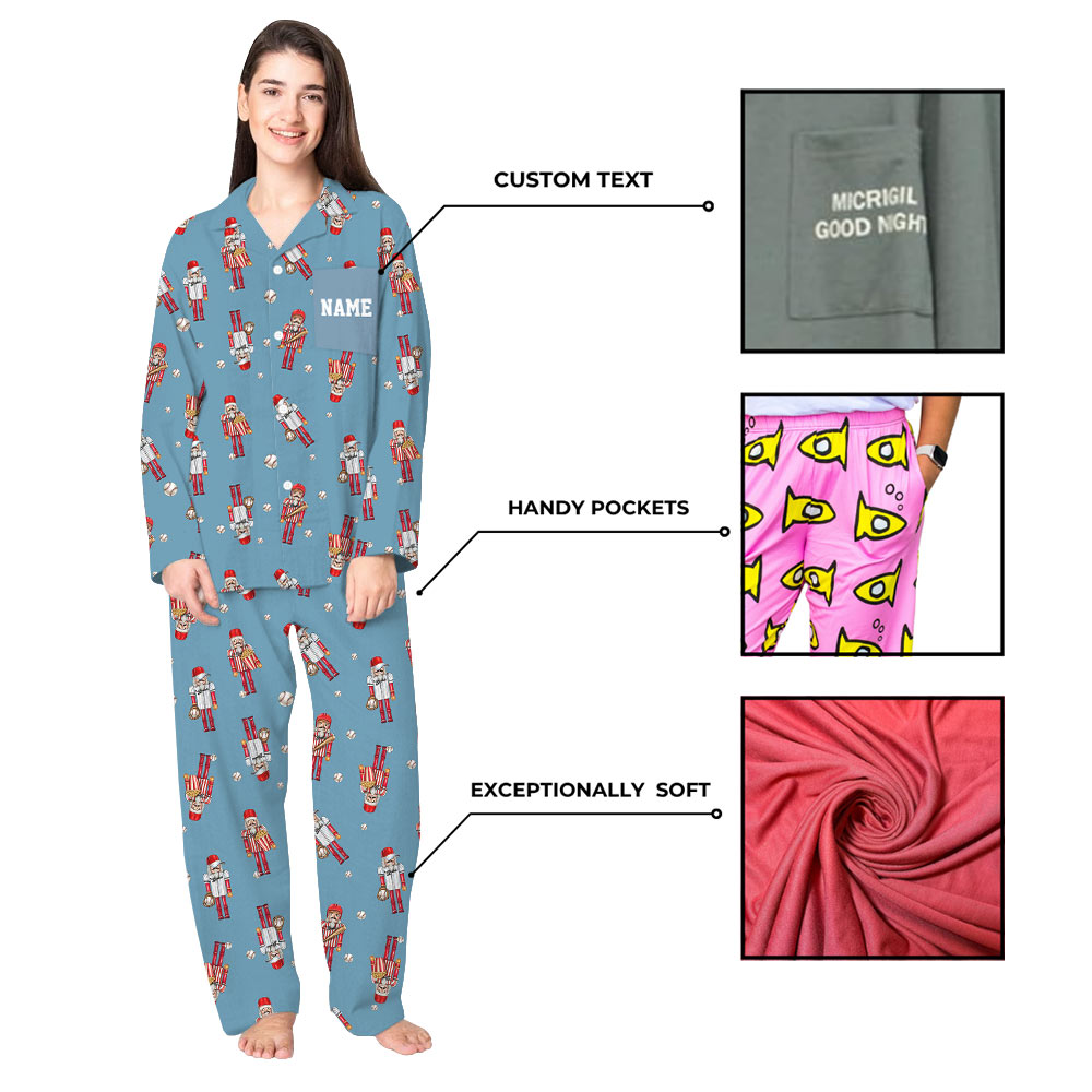 Exciting The Nutcracker Blue Family Pajamas Exciting The Nutcracker Blue Family Pajamas