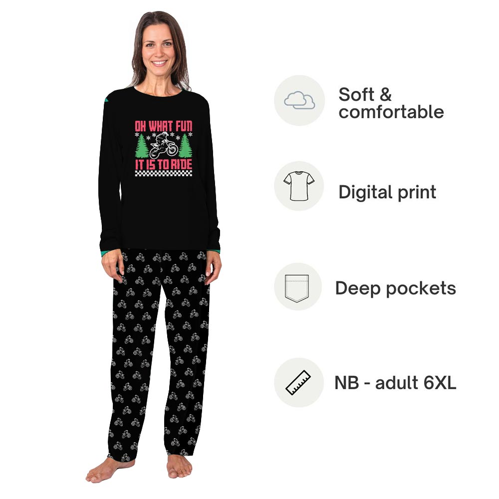 Oh What Fun Motocross Matching Pajamas For You And Dog Oh What Fun Motocross Matching Pajamas For You And Dog