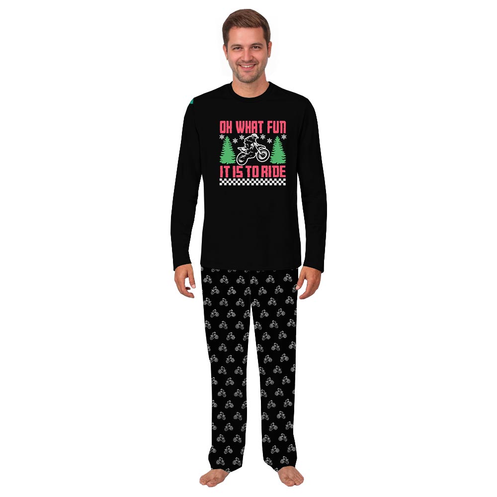 Oh What Fun Motocross Matching Pajamas For You And Dog Oh What Fun Motocross Matching Pajamas For You And Dog