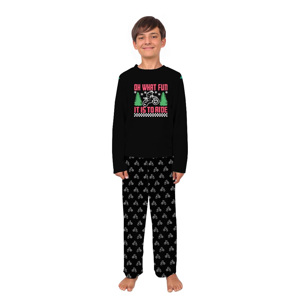 Oh What Fun Motocross Matching Pajamas For You And Dog Oh What Fun Motocross Matching Pajamas For You And Dog