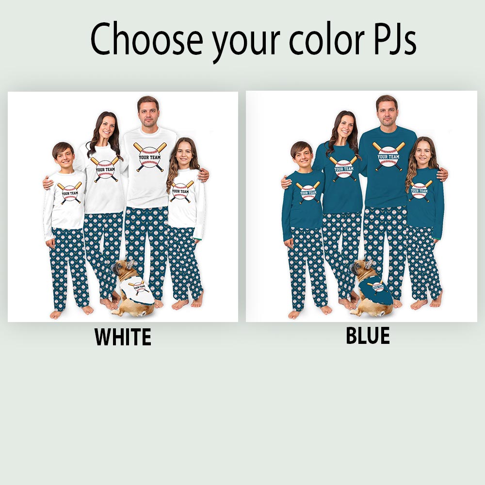 Home Run Holiday Personalized Christmas PJs for the Whole Family Home Run Holiday Personalized Christmas PJs for the Whole Family
