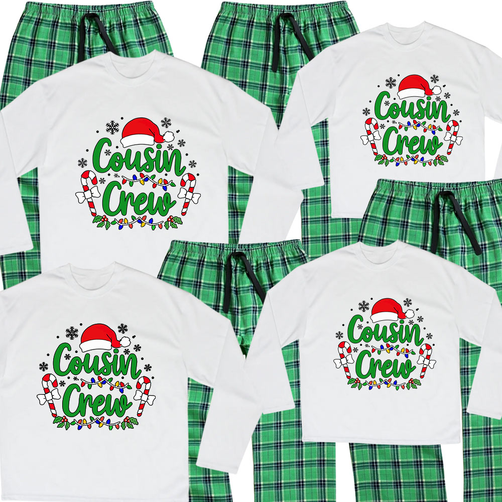 Cousin Crew Matching Cotton Family Christmas Pajamas Cousin Crew Matching Cotton Family Christmas Pajamas
