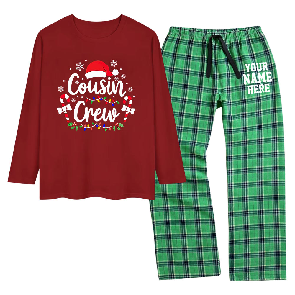 Cousin Crew Matching Cotton Family Christmas Pajamas Cousin Crew Matching Cotton Family Christmas Pajamas