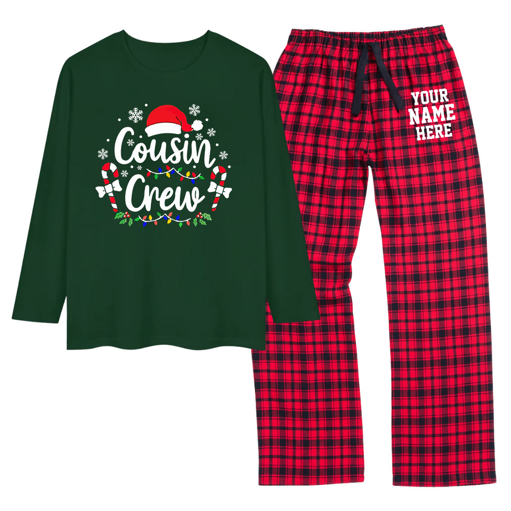 Cousin Crew Matching Cotton Family Christmas Pajamas Cousin Crew Matching Cotton Family Christmas Pajamas