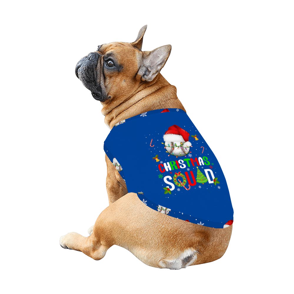 Baseball Christmas Squad Matching Family Pajamas Including Dog Baseball Christmas Squad Matching Family Pajamas Including Dog