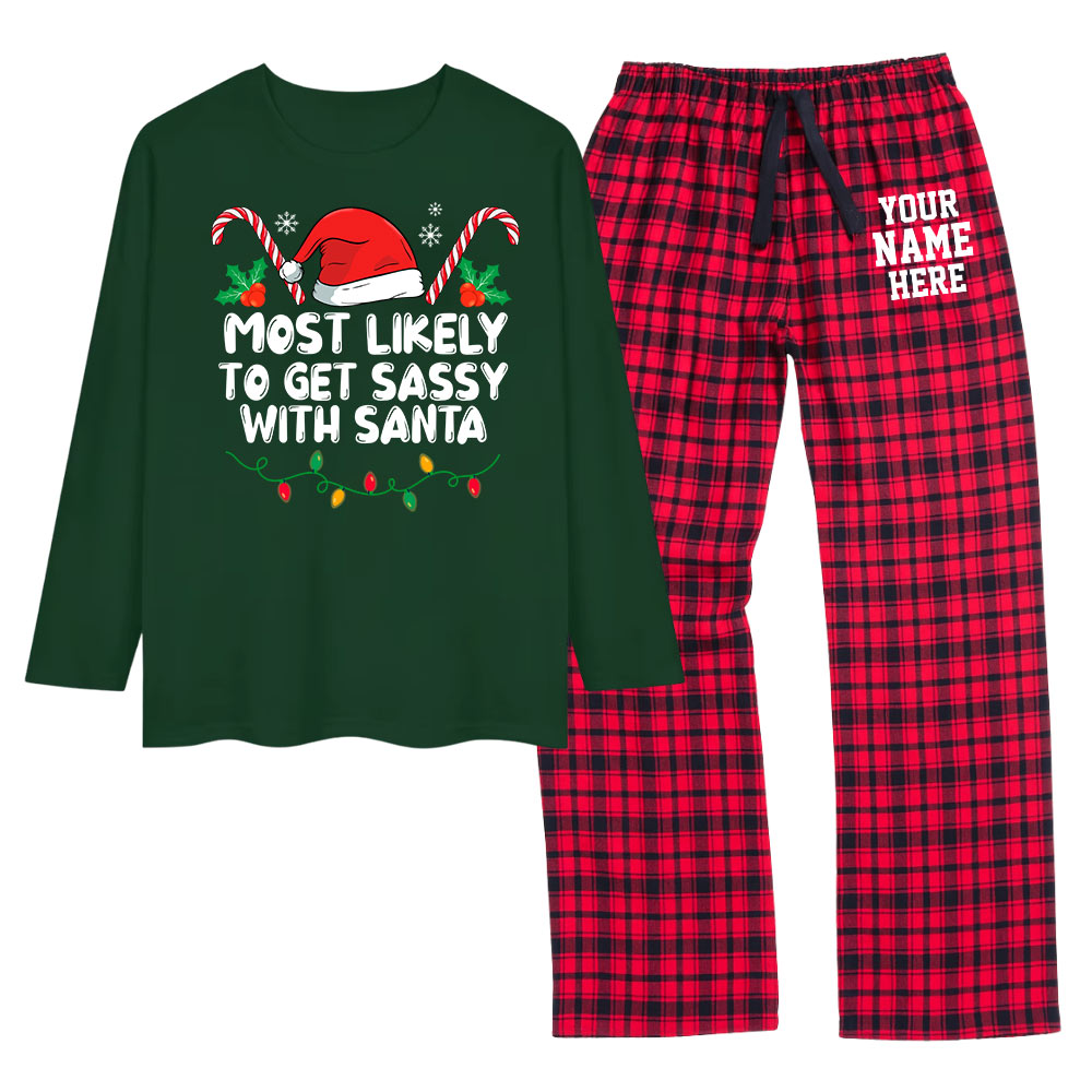 Most Likely To Christmas Pajamas Family 100 Cotton Most Likely To Christmas Pajamas Family 100 Cotton