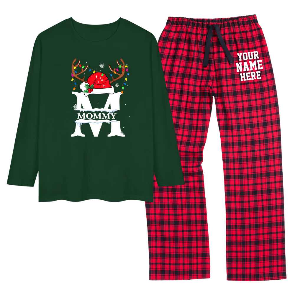 Customized Family Christmas Pajamas 100 Cotton With Name Customized Family Christmas Pajamas 100 Cotton With Name