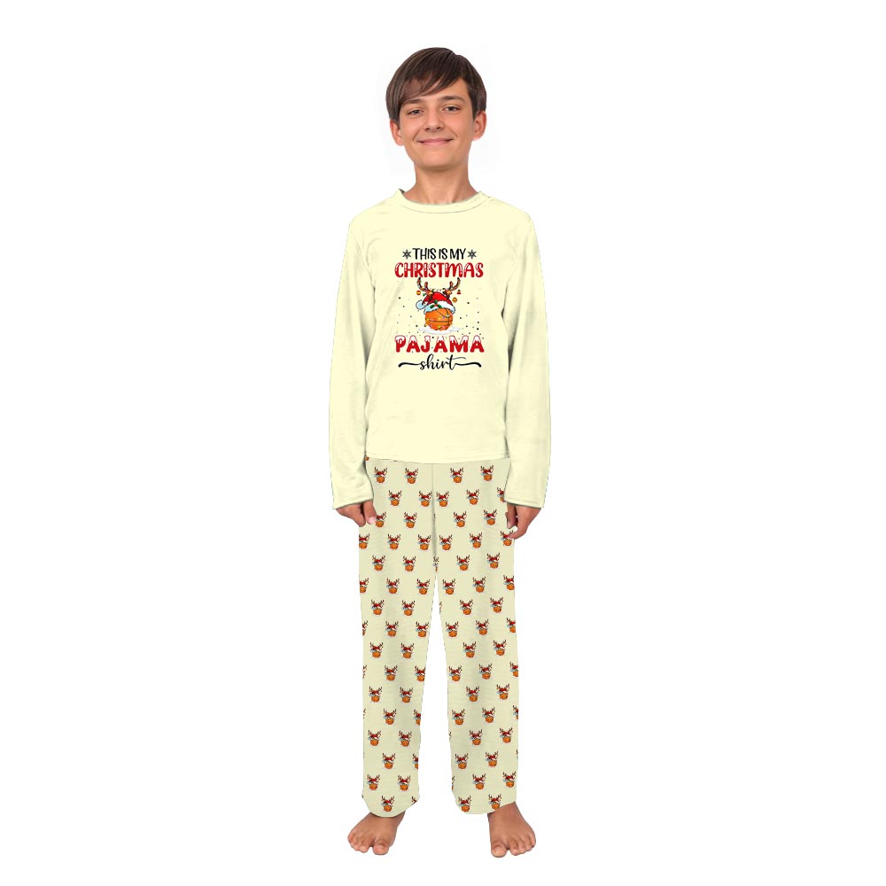 This is My Christmas Basketball Shirt Family And Dog Christmas Pyjamas This is My Christmas Basketball Shirt Family And Dog Christmas Pyjamas