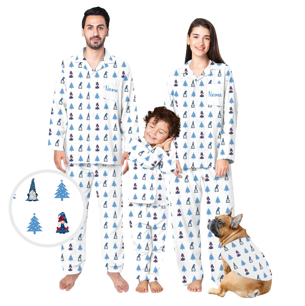 Funny Santa’s Lazy Gnome Matching Family Pajamas Funny Santa’s Lazy Gnome Matching Family Pajamas
