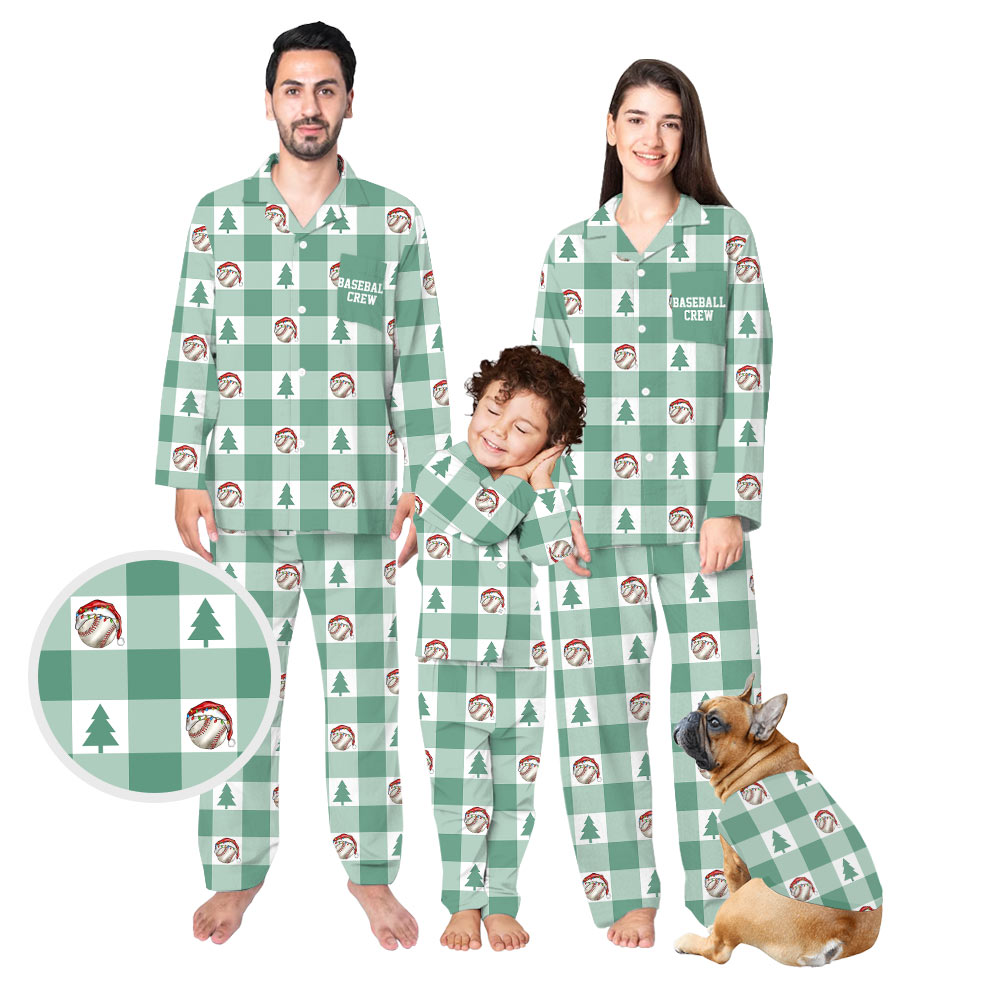 Exciting Baseball Family Christmas Pajamas for All-Star Holiday Moments Exciting Baseball Family Christmas Pajamas for All-Star Holiday Moments