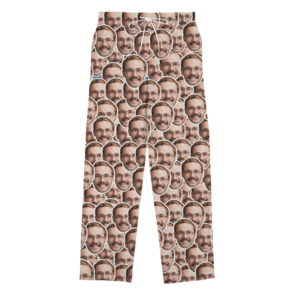 [Live Preview] Fully Custom Pajama Pants With Faces