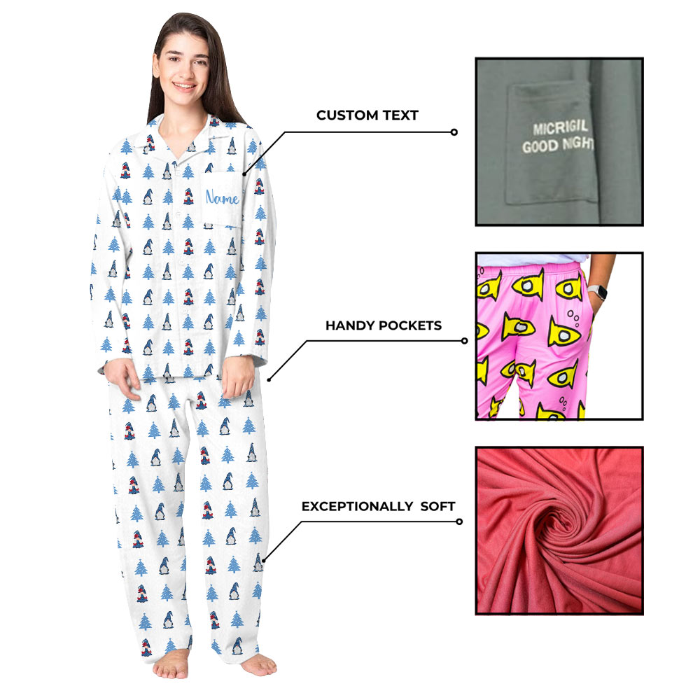 Funny Santa’s Lazy Gnome Matching Family Pajamas Funny Santa’s Lazy Gnome Matching Family Pajamas