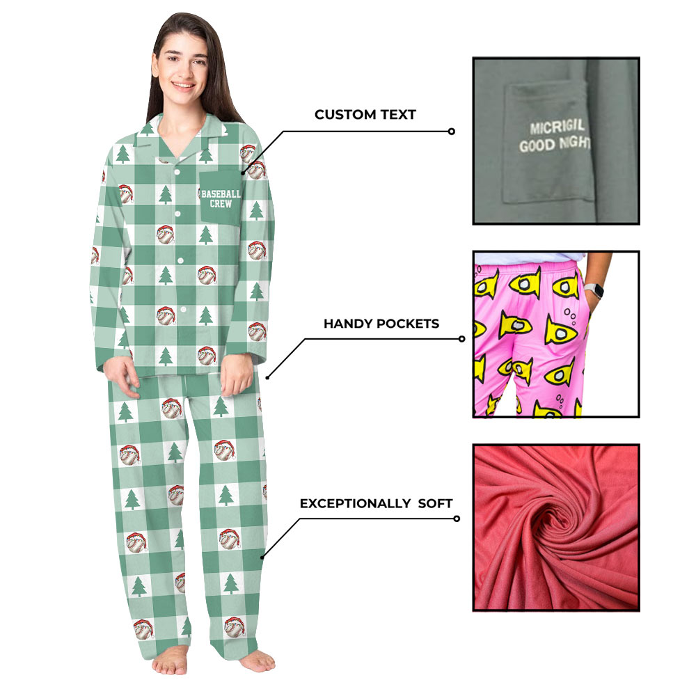 Exciting Baseball Family Christmas Pajamas for All-Star Holiday Moments Exciting Baseball Family Christmas Pajamas for All-Star Holiday Moments