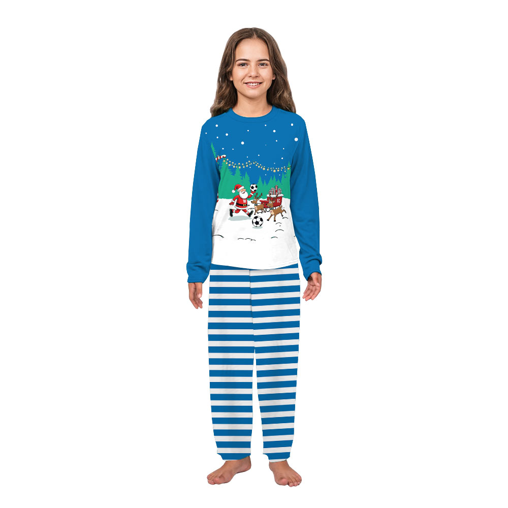 Funny Christmas Theme PJs For The Family And Dog
