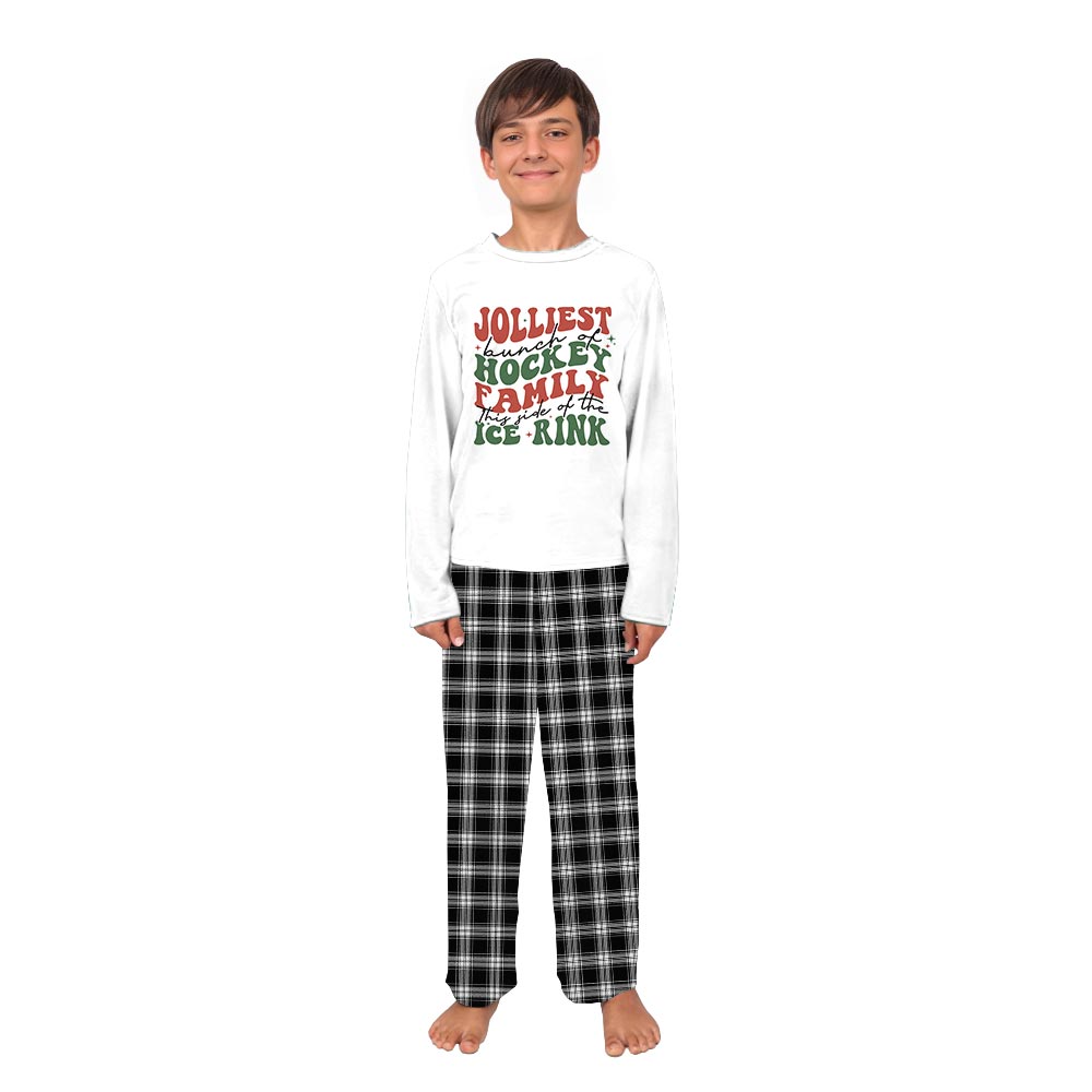 Funny Hockey Quote Matching Holiday Pajamas With Dog Funny Hockey Quote Matching Holiday Pajamas With Dog