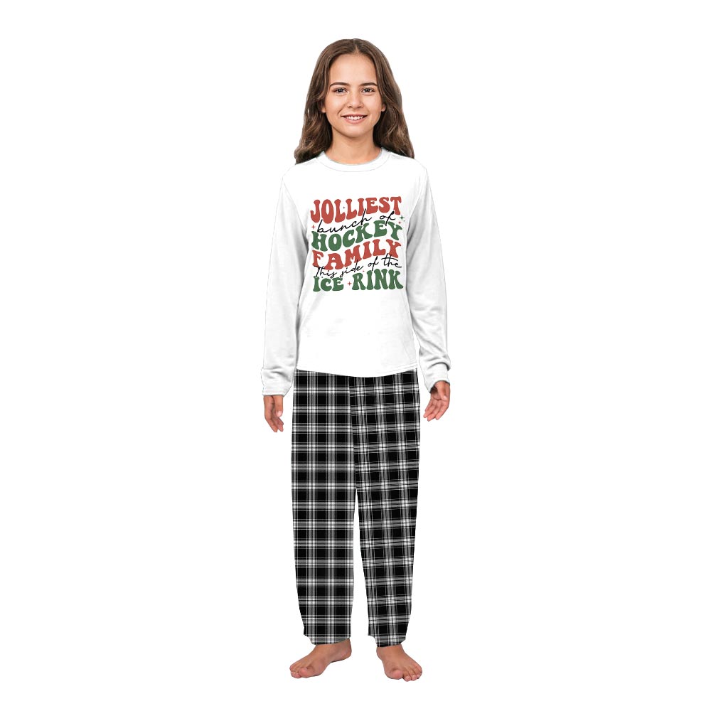 Funny Hockey Quote Matching Holiday Pajamas With Dog Funny Hockey Quote Matching Holiday Pajamas With Dog