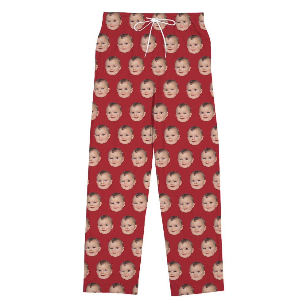 [Photo + Color] Custom PJ Pants With Faces On Them