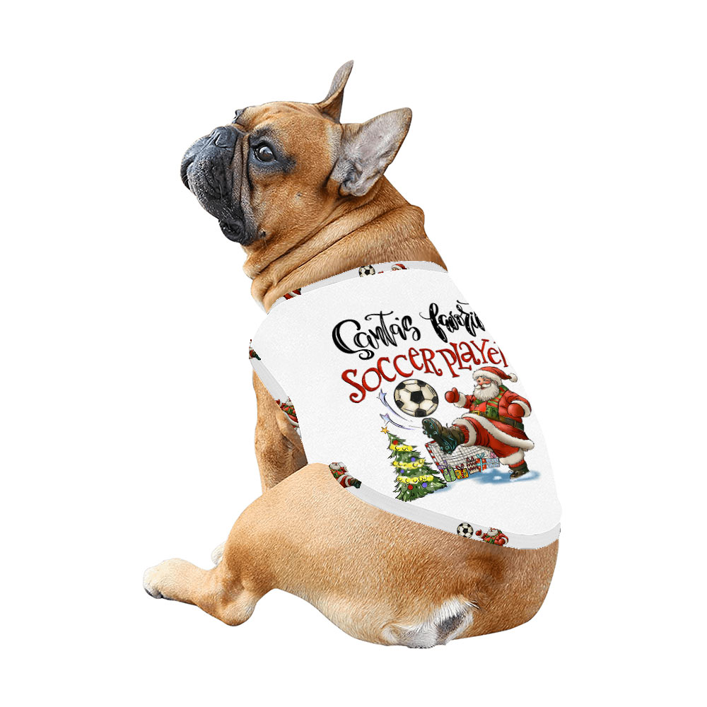 Santa Kicking Soccer in Family Pajama Sets For Christmas Santa Kicking Soccer in Family Pajama Sets For Christmas