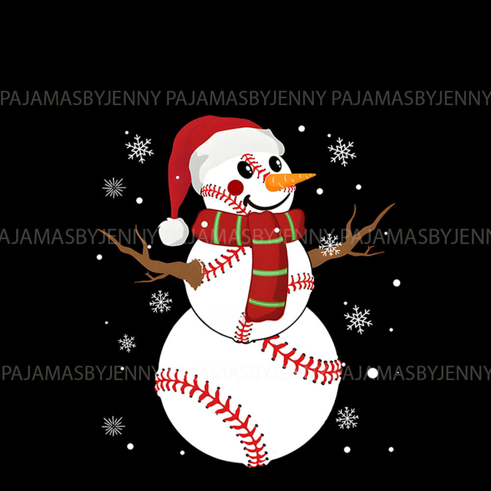 Cute Baseball Family Pj Sets Christmas