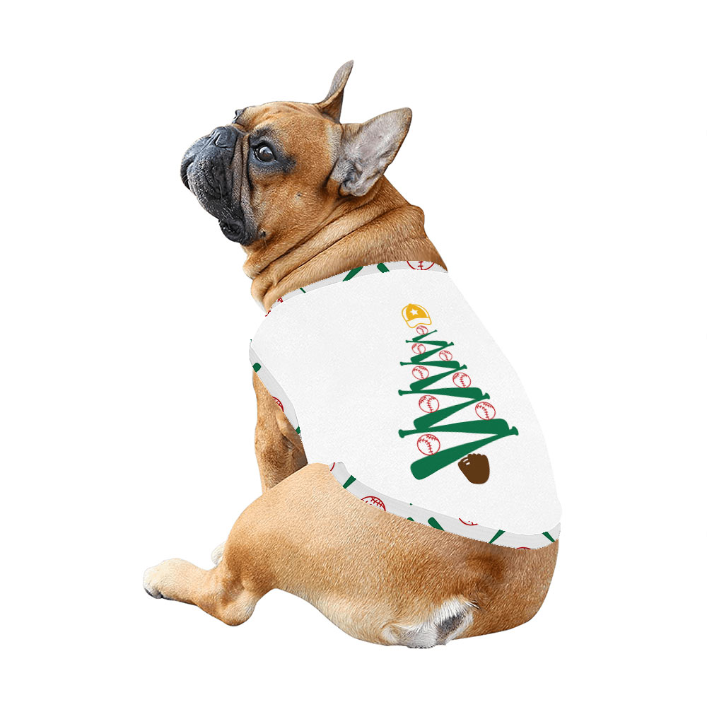 Baseball Holiday Cheer Matching Christmas Pajamas Family With Dog Baseball Holiday Cheer Matching Christmas Pajamas Family With Dog